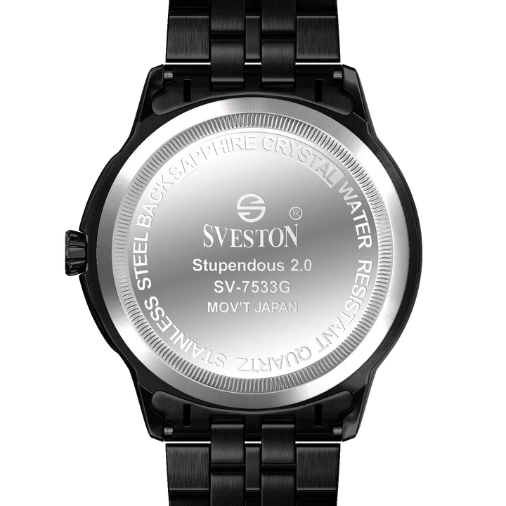 Sveston Titanium - SILVER BLACK